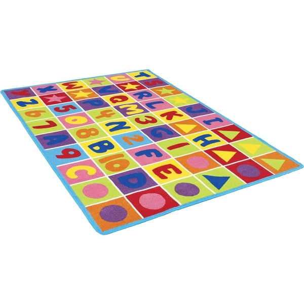 Furniture of America Casten Kids Playtime 123 Number Multi-color Area Rug - 5' x 7'