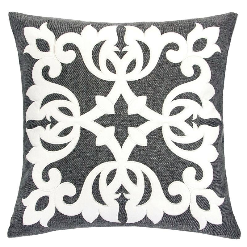 Ibrisimov Contemporary Linen Accent Pillows (Set of 2) by Gracewood Hollow