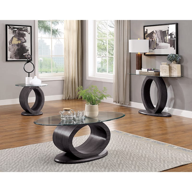 Strick & Bolton Totte Contemporary Grey 47-inch Coffee Table