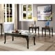 preview thumbnail 1 of 2, Regency Traditional Grey 48-inch Wood 3-Piece Accent Table Set by Furniture of America