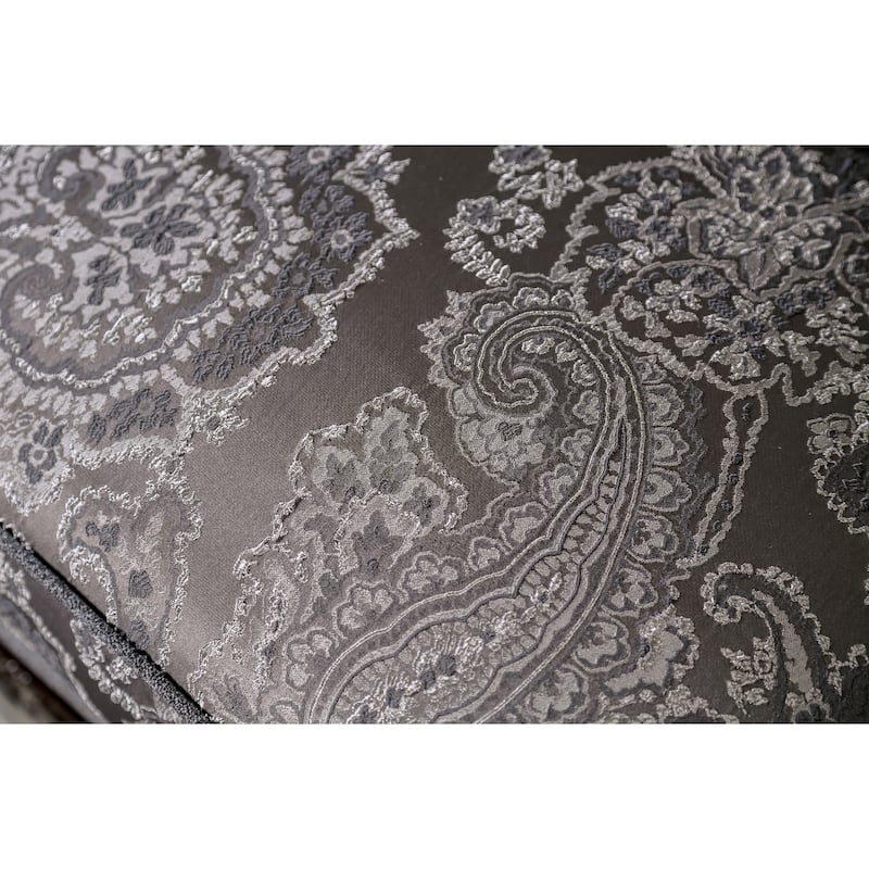 Dikic Traditional Chenille Upholstered Sofa by Furniture of America