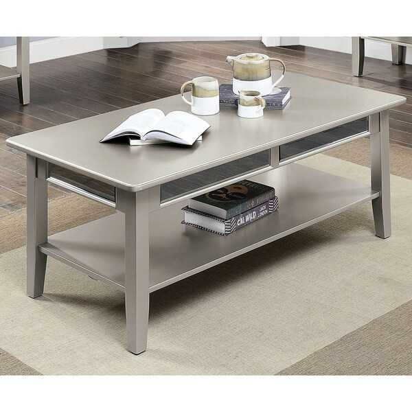 Shop Porch & Den Heathcliff Silver Coffee Table - On Sale ...