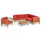 Option Teak Finish, Red