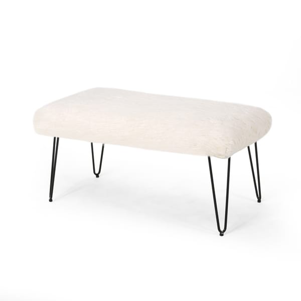 hairpin leg bench