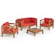 Option Teak Finish, Red