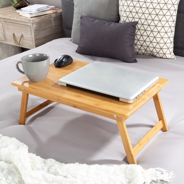 pillow lap desk with storage