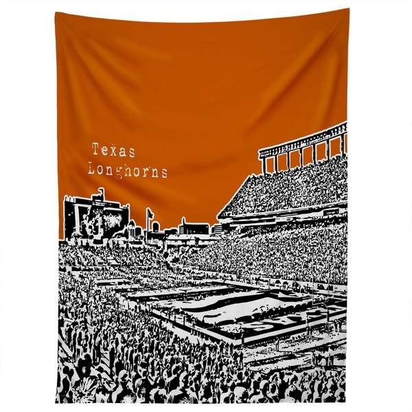 Deny Designs Texas Longhorns Orange Tapestry (2 Size Options)