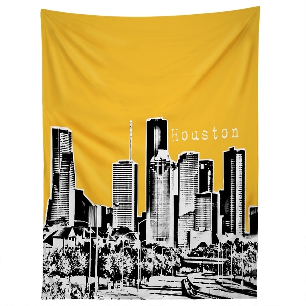 Deny Designs Houston Yellow Tapestry (2 Size Options)