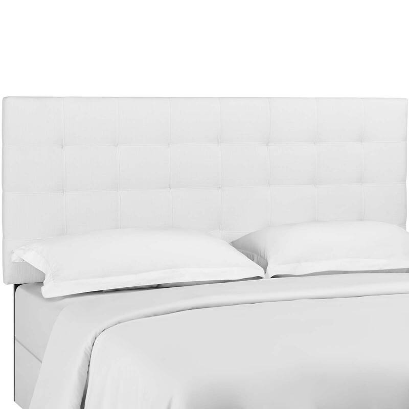 Copper Grove Chuhuiv Full/Queen Button-tufted Upholstered Headboard - White