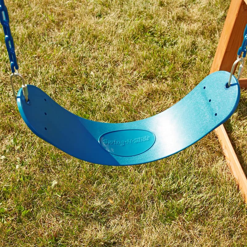 Swing-N-Slide Swing Seats with Chains - Blue (2-Pack)