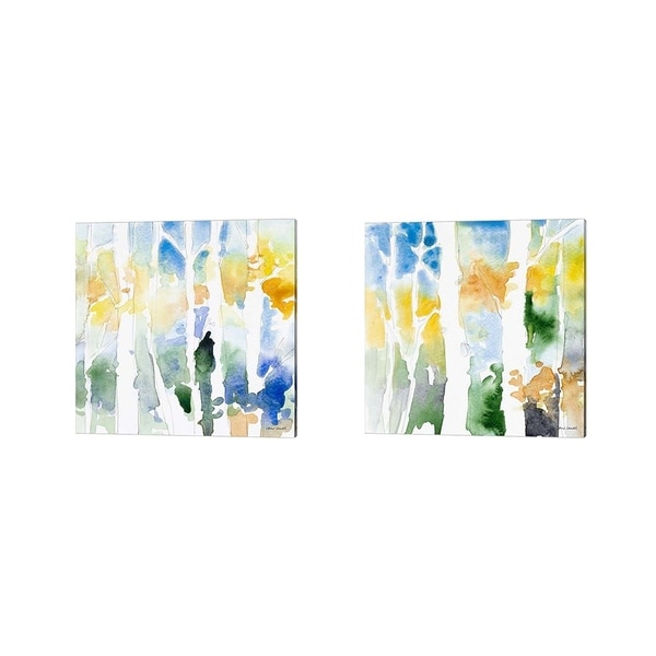 Lanie Loreth 'Spring Coming On' Canvas Art (Set of 2)