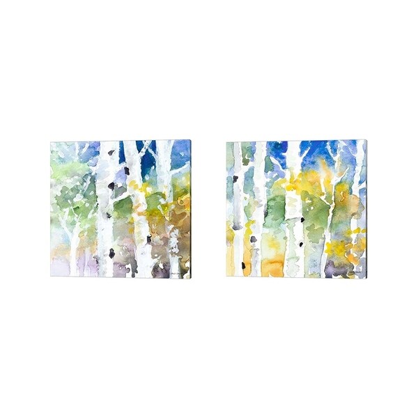 Lanie Loreth 'Tall Upon the Hill' Canvas Art (Set of 2)