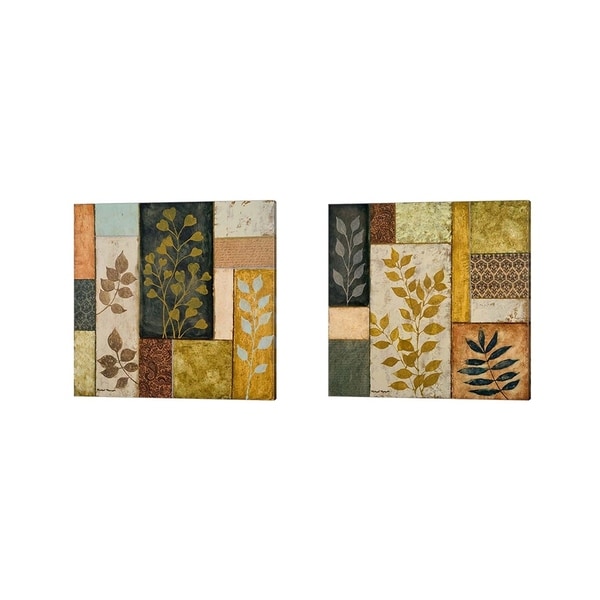Michael Marcon 'Natural Elements' Canvas Art (Set of 2)