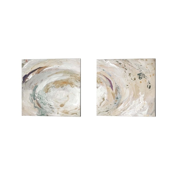 Lanie Loreth 'Nature Swirl Square' Canvas Art (Set of 2)