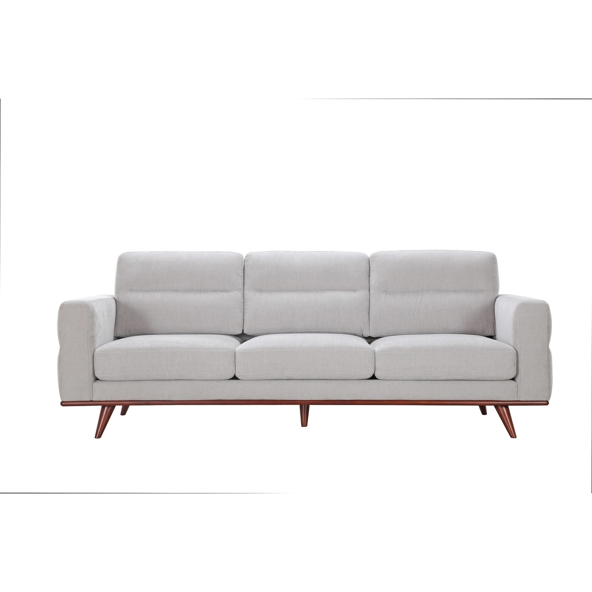 Joan Light Taupe Mid Century Modern Sofa On Light Taupe Mid Century Modern Sofa
