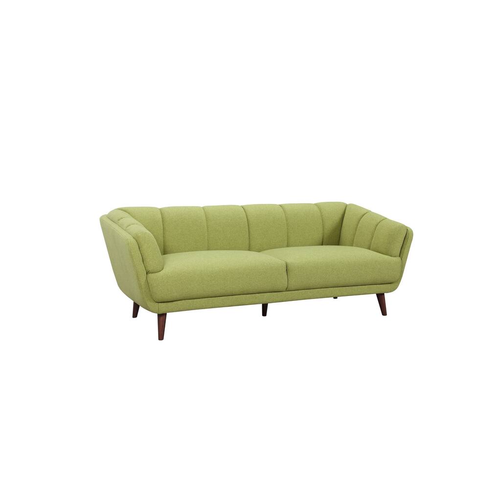 Debra Lime Green Mid Century Modern Mid-size Sofa