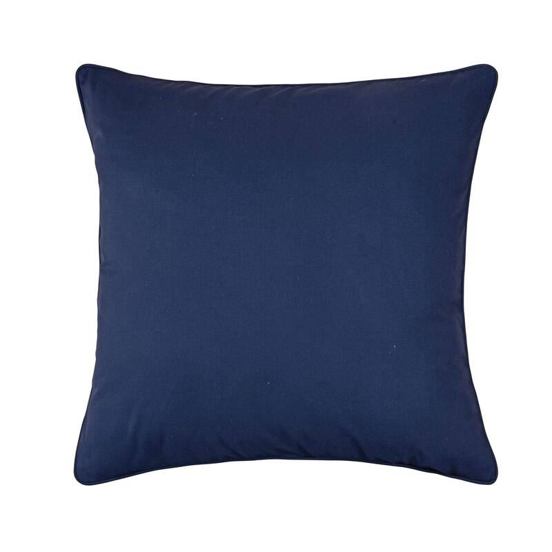 Tailored Cotton Euro Sham 26 x 26 - Navy