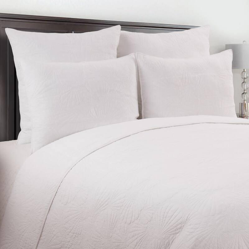 Scallop Shell Cotton Euro Sham