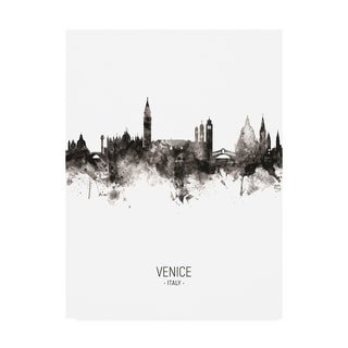 Michael Tompsett 'Venice Italy Skyline Portrait II' Canvas Art - Bed ...