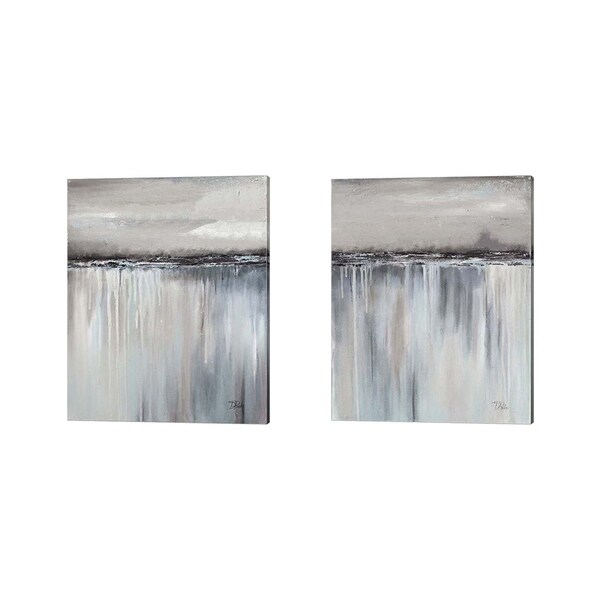 Patricia Pinto 'Muted Paysage' Canvas Art (Set of 2)