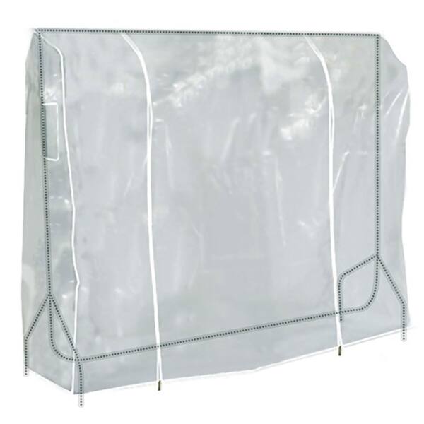 commercial grade clothes rack with cover