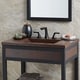 preview thumbnail 2 of 8, Cozumel Vanity Top with Integral Bathroom Sink in Antique Copper (Top Only)