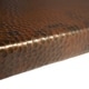 preview thumbnail 7 of 8, Cozumel Vanity Top with Integral Bathroom Sink in Antique Copper (Top Only)