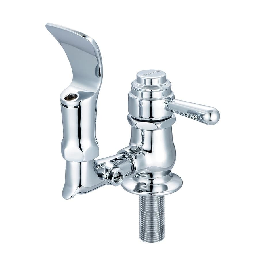Central Brass Self-Close Lever Handle