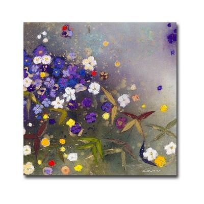Gardens in the Mist IX by Aleah Koury Gallery Wrapped Canvas Giclee Art (30 in x 30 in, Ready to Hang)
