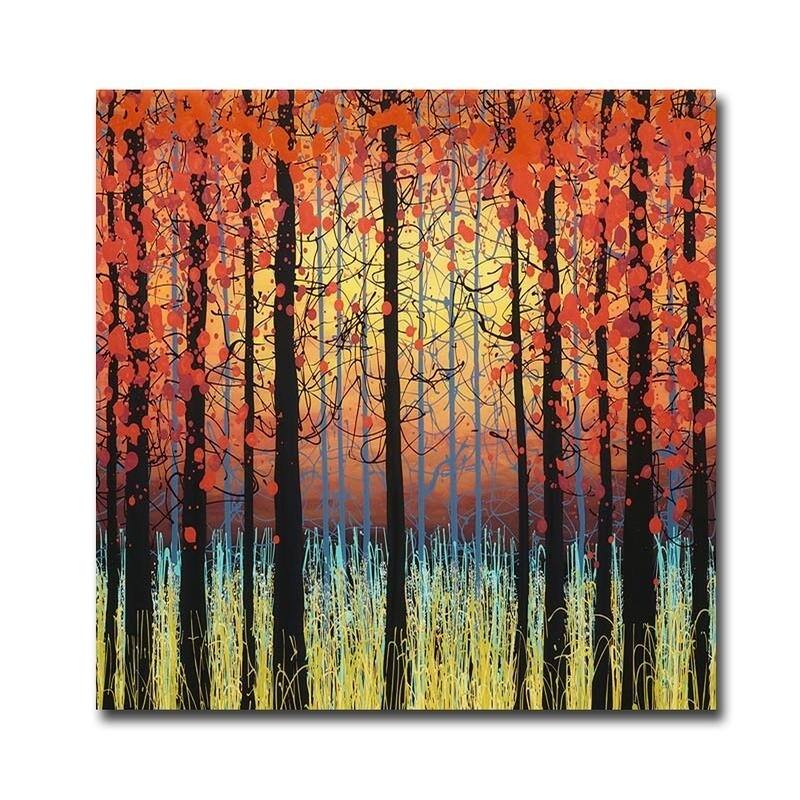 Peace of Nature by Daniel Lager Gallery Wrapped Canvas Giclee Art (30 in x 30 in, Ready to Hang)