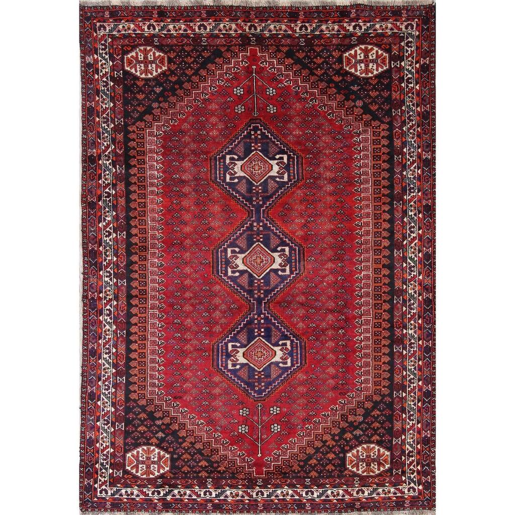 Antique Lori Tribal Hand-Knotted Wool Persian Area Rug - 10'0" x 6'10"