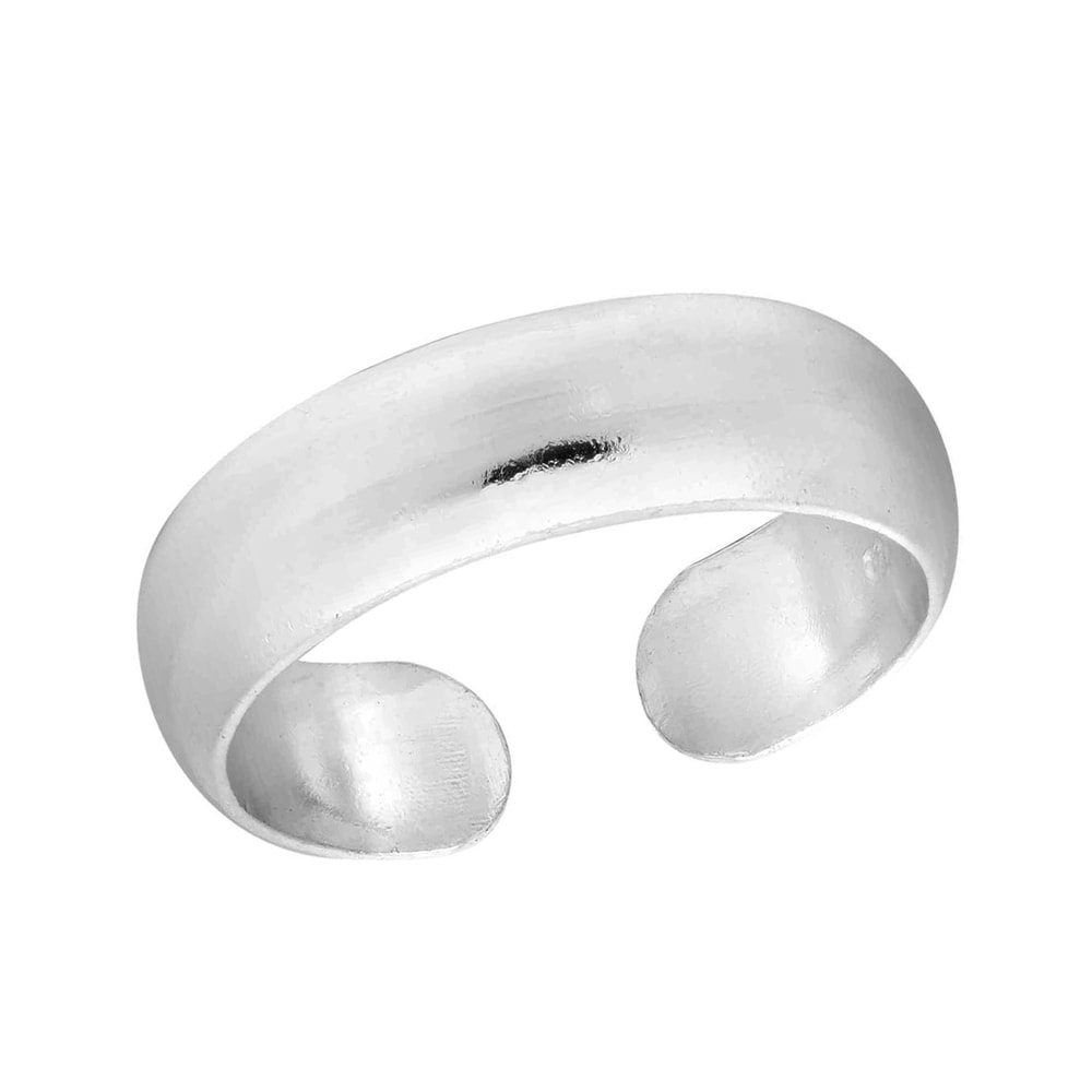 AeraVida Chic Tri Wire Band .925 Sterling Silver Toe Ring or Pinky Ring