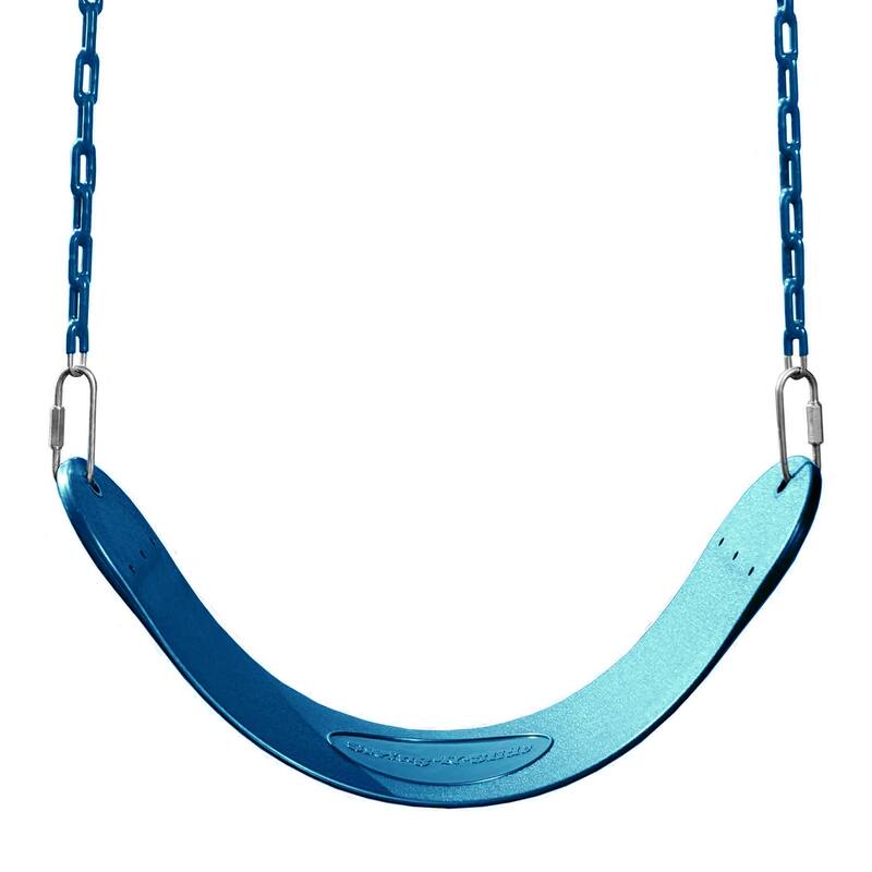 Swing-N-Slide 2 Blue Swing Seats and Ring/Trapeze Bar Combo
