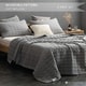 preview thumbnail 9 of 16, KASENTEX Quilt Set, Machine Washable, Ultra Soft, Lightweight, Stone-Washed Bedspread