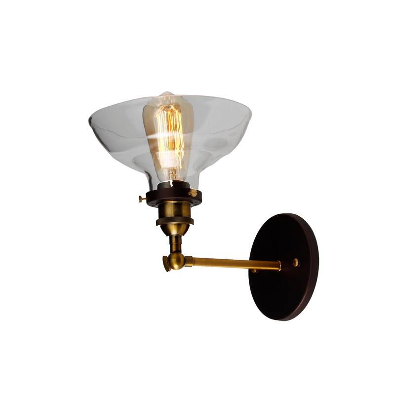 1-light Oil Rubbed Bronze Wall Sconce