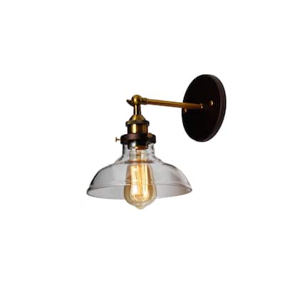 1-light Oil Rubbed Bronze Wall Sconce