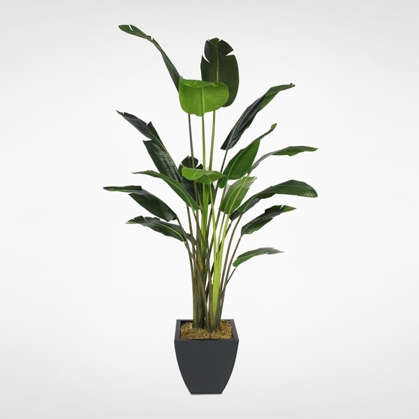 Faux bird deals of paradise plant