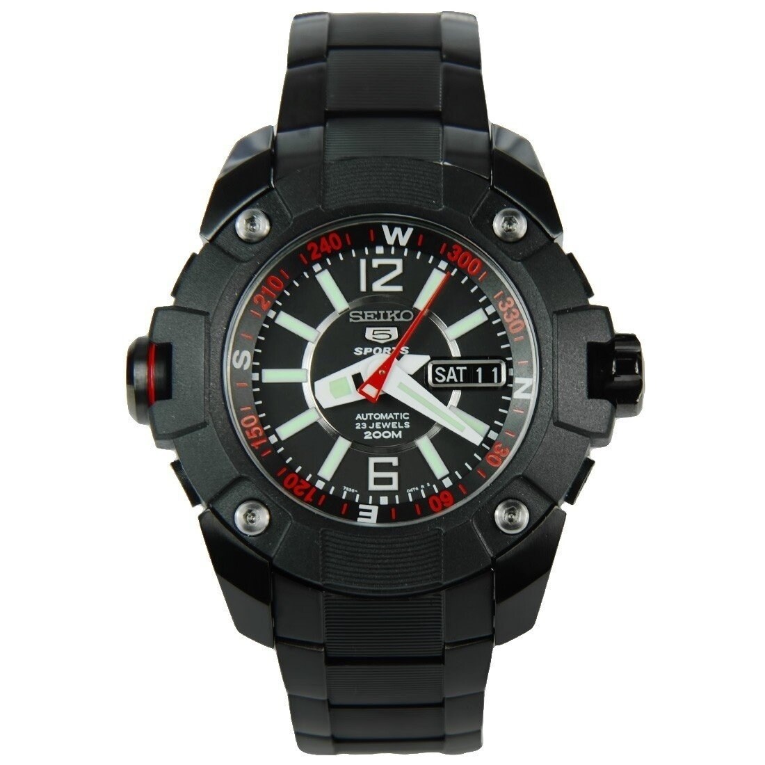 seiko sport black