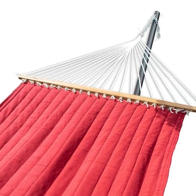 SLACK JACK Quick Hang Portable Swing Hammock - Quilted - Wine