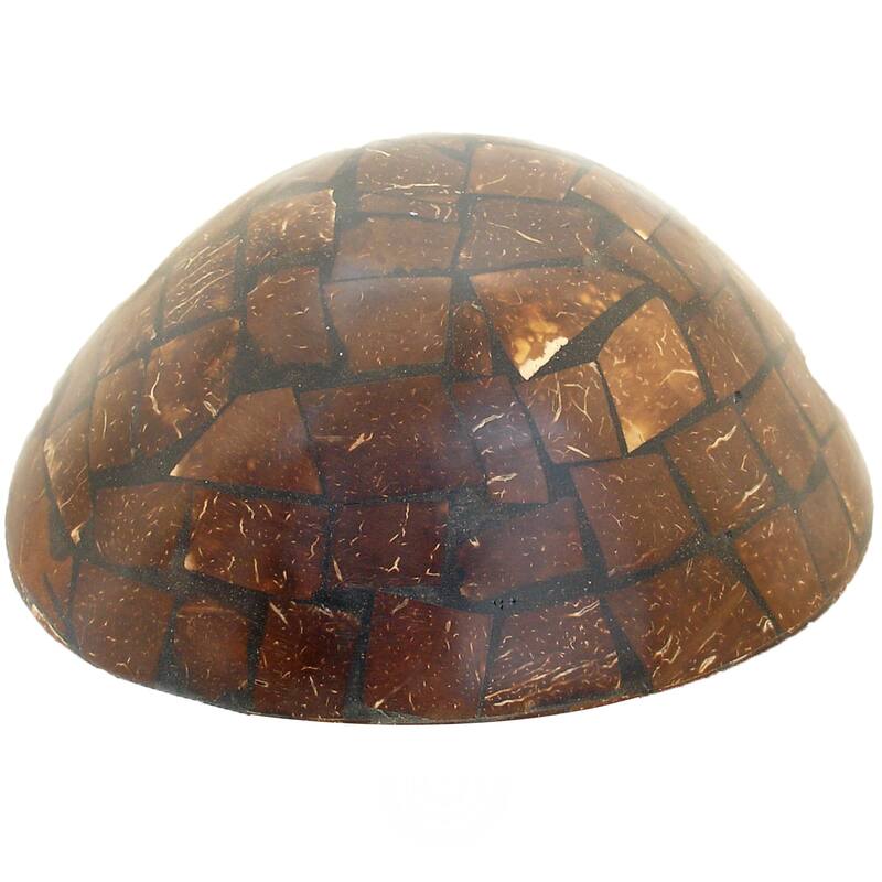 Handmade Natural Cinnamon and Coconut Shell Helm Bowl (Indonesia)