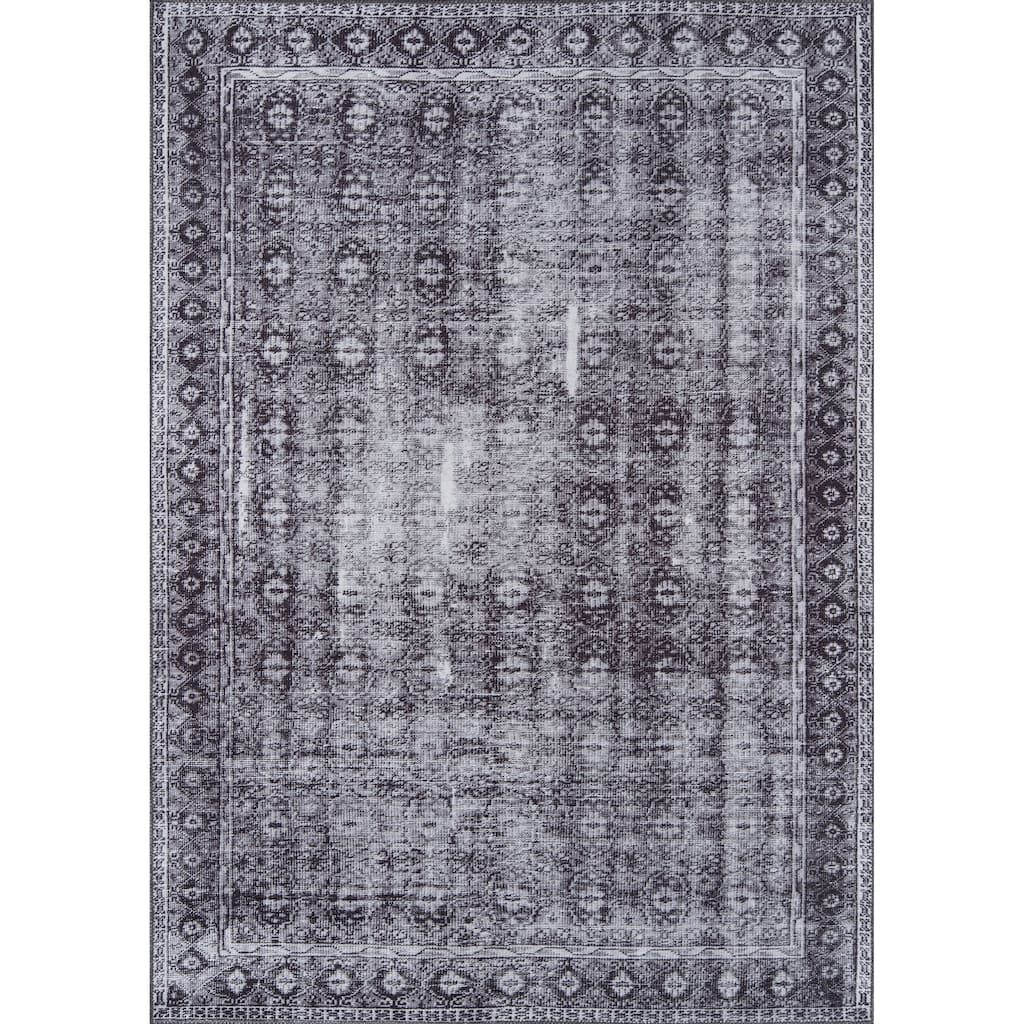 Momeni Afshar Polyester Machine Made Area Rug