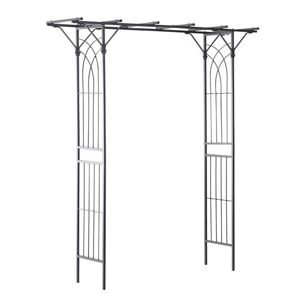 Shop Pebbleton 82 Inch Decorative Metal Garden Trellis Arch By