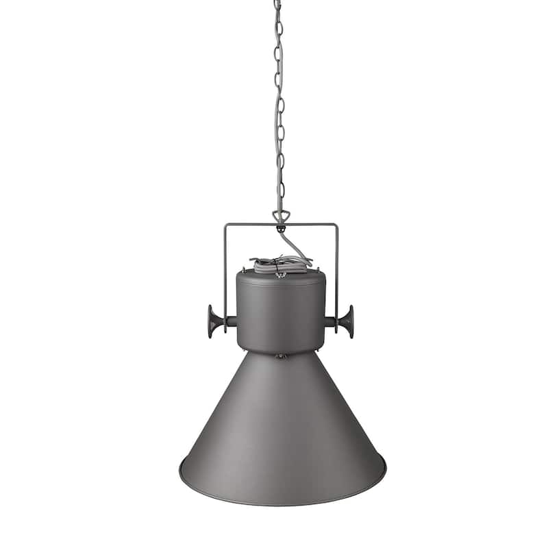 Crew 1-light Grey Pendant