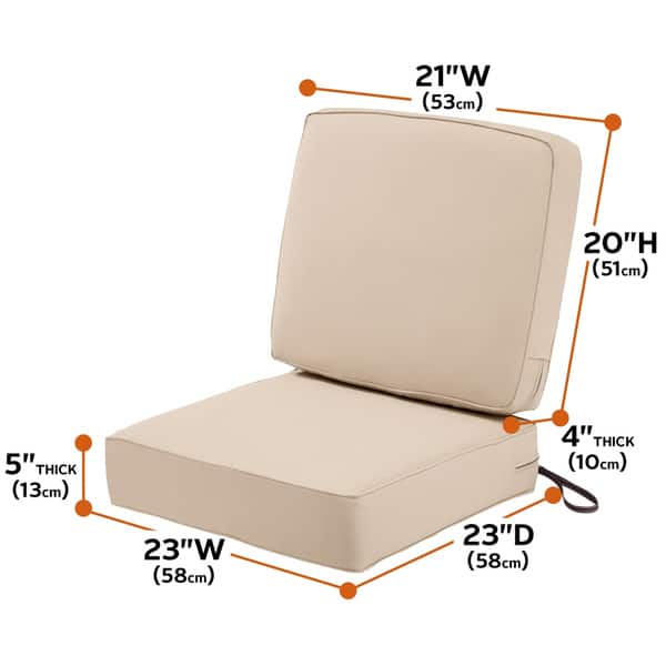 Montlake Waterresistant Patio Cushion Set Bed Bath & Beyond 27635526