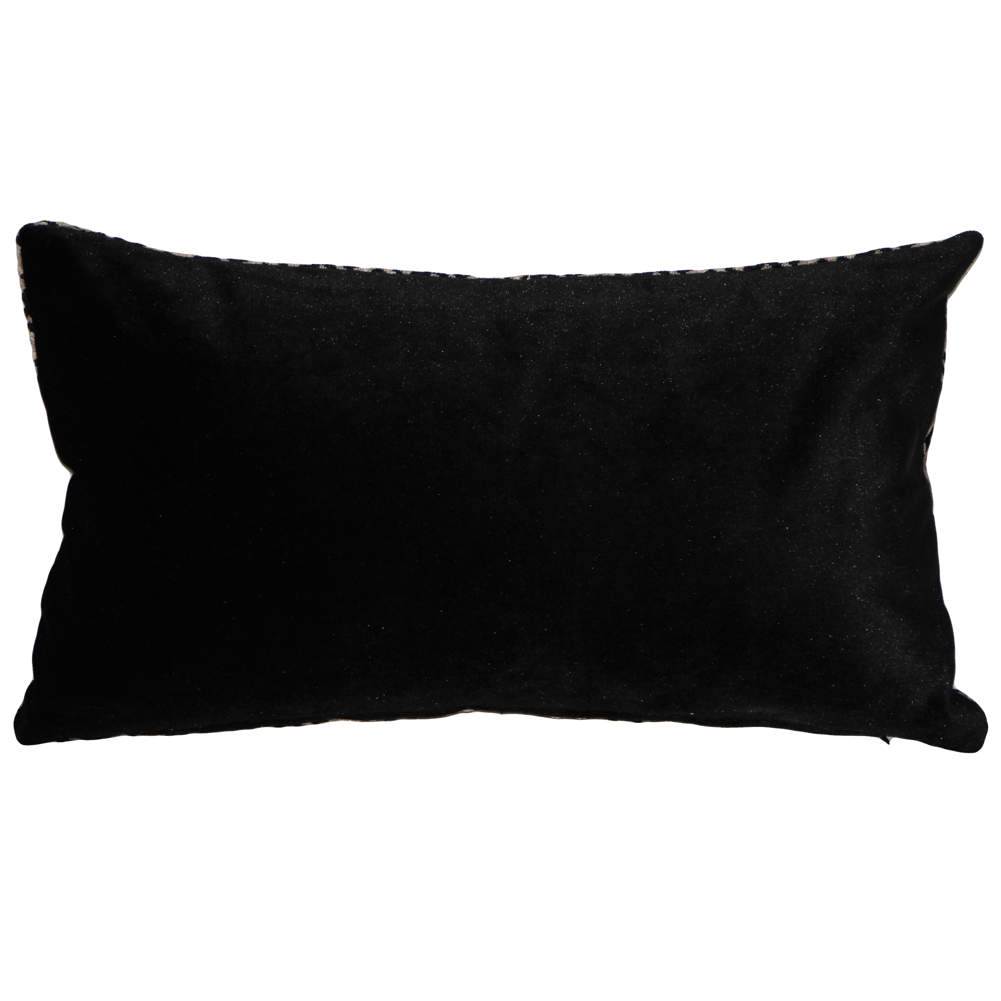 Black textured pillow hotsell