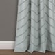 preview thumbnail 15 of 15, Porch & Den Chenille Chevron Window Curtain Panel Pair