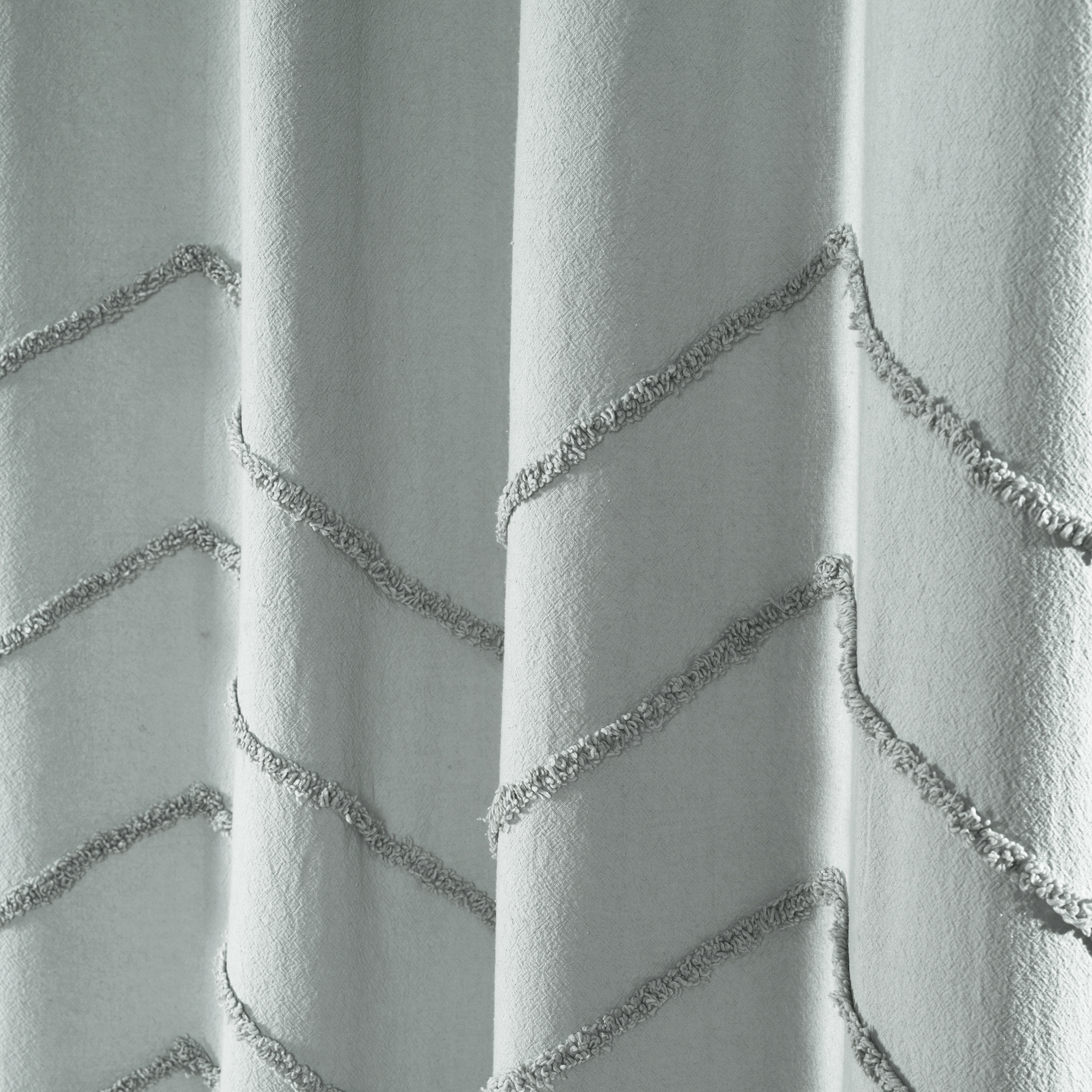 Porch \u0026 Den Chenille Chevron Window Curtain Panel Pair - Overstock -  27635714, image size:2000x2000