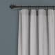 preview thumbnail 9 of 15, Porch & Den Chenille Chevron Window Curtain Panel Pair