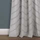 preview thumbnail 10 of 15, Porch & Den Chenille Chevron Window Curtain Panel Pair