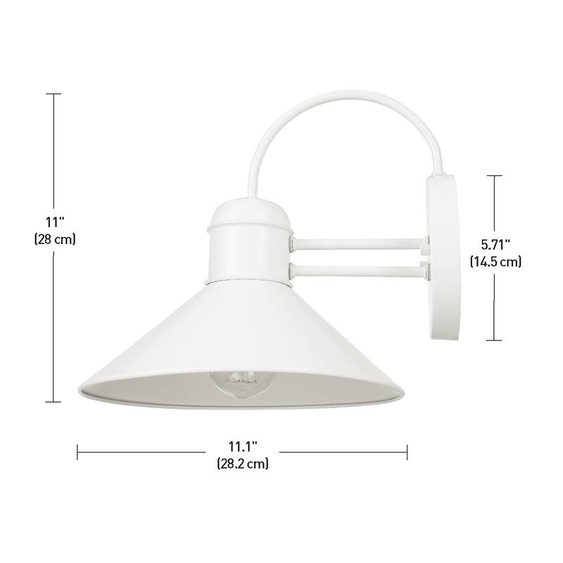 Melony 11-inch Matte Wall Sconce by Havenside Home